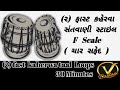 ૨ ફાસ્ટ કહેરવા તાલ ચાર સફેદ fast kaherwa taal loops f scale for practice vikram dantani