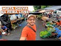 Muita Chuva em plena Feira Livre de Juazeiro do Norte muita Fartura e Preço Baixo