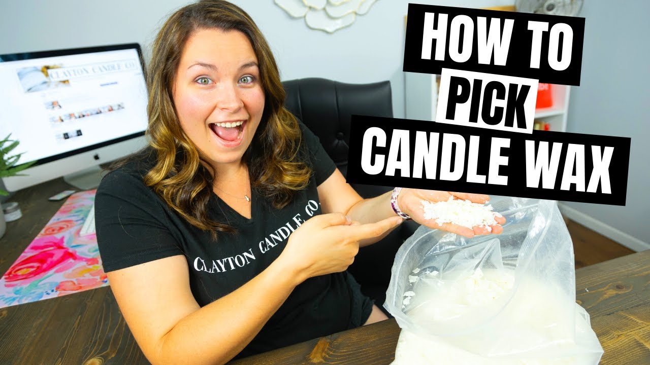 How To Choose Candle Wax//Candle Making For Beginners//Make Candles In ...