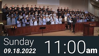 09/18/2022 Sunday 11am - Full Service