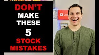 Stocks For Beginners 5 Mistakes To Avoid! Stock Market 101