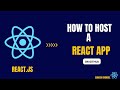 Hosting a React App with Routing on Git Hub pages | Step-by-Step Guide
