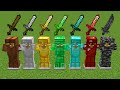 Which armor is stronger in Minecraft experiment?