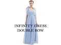 The Graces || How to Style Infinity Dress - 5.Double Bow