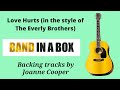 Love Hurts (in the style of The Everly Brothers) Band-in-a-Box backing track with chords and lyrics