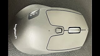 How to pair Logitech Triathlon Mouse m720 using Bluetooth - QUICK AND EASY