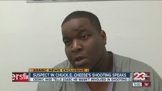 Suspect in Chuck E. Cheese's shooting speaks