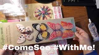 Small DT haul and handmade ephemera from scraps #ComeSee #WithMe!