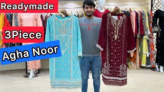 Readymade Agha Noor 3Piece Suit😍 Stitched Agha Noor Chiffon Collection😍 Latest Agha Noor Designs