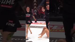 FREE FIGHT : ZUSJE  VS DAGMARA ( FAME 8 )