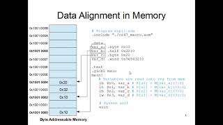 CS47: Lecture 9, Part 1 (Memory Alignment Observations)