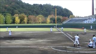 宇部鴻城高校・上西嵐満投手（２年）