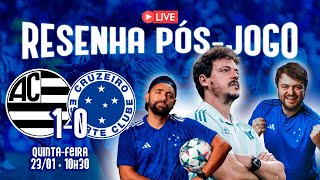 RESENHA PÓS-JOGO 🔴 ATHLETIC 1x0 CRUZEIRO! FORA DINIZ?