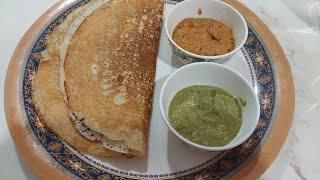 5min instant dosa with chatni #recipe #dosa #instentrecipe #healthybreakfast #easyrecipe #trending