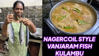 Nagercoil Style Vanjaram Fish Kulambu @konjamsorukonjamtravelvlog