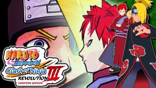 Naruto Clash of Ninja Revolution 3 Netplay 349 - Sets vs Rickyant and Lantern