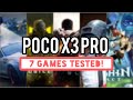 Poco X3 Pro Gaming | Snapdragon 860 | FPS Test - 7 Games Tested!