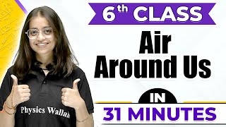 Air Around Us in One Shot | Cheat Sheet For Class 6th