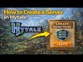 How to Create a Server in Hytale (Step by Step)
