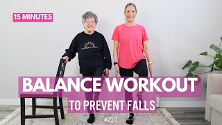 How to Improve Balance | Senior Exercises for Balance