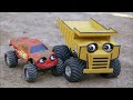 monster truck showdown best of car stunts and tricks zerby derby