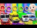 Wheels On The Bus + More Kids Songs | Color Jam - Nursery Rhymes & Kids Song