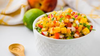 Fresh Peach Salsa