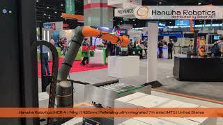 Hanwha Robotics | HCR-14 | Palletising incl. integrated 7th axis | IMTS | United States