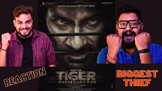 Tiger Nageswara Rao First Look (Telugu) Reaction & Review | Ravi Teja | Venkatesh | Vamsee #review