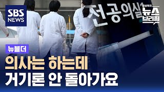 전공의들 어디로 갔나…여전히 비상상황 / SBS / 뉴블더