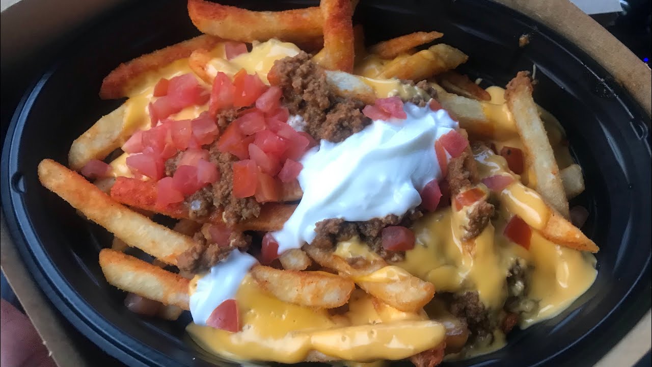 NACHO FRIES NACHOS BELLGRANDE REVIEW/TASTETEST | Taco Bell New Item ...