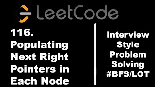116. Populating Next Right Pointers in Each Node