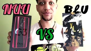 BLU ViVO XL4 VS NUU MOBILE G3