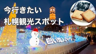 【札幌観光】白い恋人パークのイルミネーションがきれいすぎる！