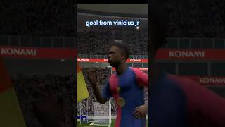 Goal from vinicius jr 😍 মেসির assist efootball 25