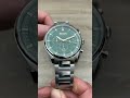 Hugo Boss Pioneer Green Dial Stainless Steel Men’s Watch 1513868 #shorts