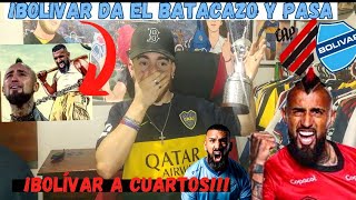 Atlético Paranaense vs Bolívar Penales | Reacción de Hinchas