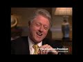 Bill Clinton Interview Reflections on Presidency & Legacy