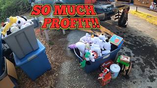 THIS GARAGE SALE WAS NUTS....PEANUTS!