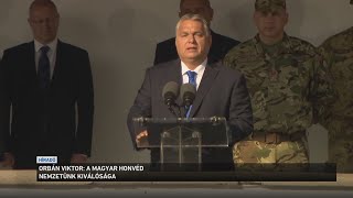 Orbán Viktor: a magyar honvéd nemzetünk kiválósága