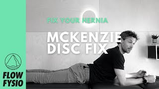 Fix your hernia with this simple MCKENZIE exercise