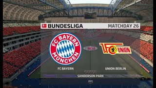 FIFA 21 - BAYERN MUNICH VS UNION BERLIN/ BUNDESLIGA HIGHLIGHTS