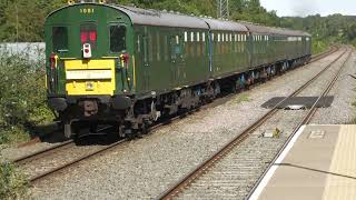 Hastings Diesels Unit 1001 on The Glevum DEMU Railtour.