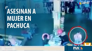 Asesinan a mujer en centro de Pachuca, Hidalgo
