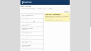 ND ePortfolio Training - Submitting Your First Assignment