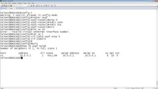 CISCO TO BROCADE BASIC OSPF