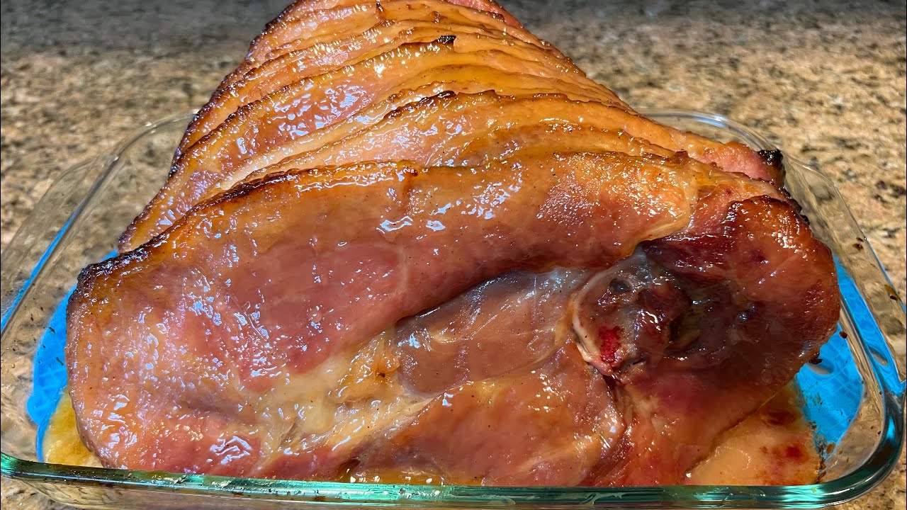 Brown Sugar Honey Glazed Ham Youtube