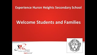 HHSS Virtual Grade 8 Open House 2021 2022