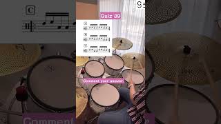 Drum Quiz 39 #drums #easydrums