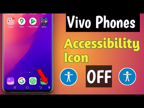 Cómo desactivar el acceso directo de accesibilidad en teléfonos Vivo Icono de accesibilidad desactivado Kaise Kere
